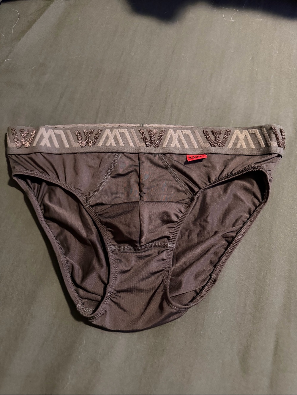 LVW olive green men’s brief